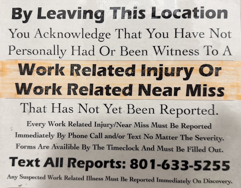 Location Notice